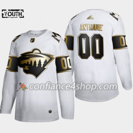 Adidas Maillot de Hockey Minnesota Wild Personnaliser Adidas 2019-20 Golden Edition Blanc Authentic - Enfant Adidas Maillot de Hockey Minnesota Wild Personnaliser Adidas 2019-20 Golden Edition Blanc Authentic - Enfant